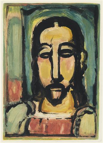 GEORGES ROUAULT Two color aquatints.